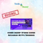 Oxygen Builder Original License Activation + All Pro Templates