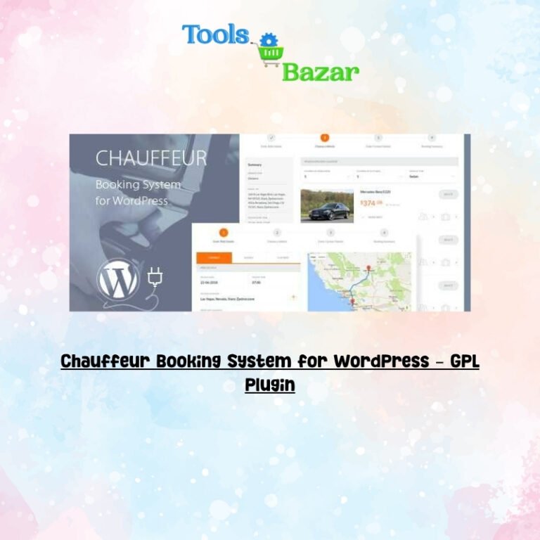 Chauffeur Booking System for WordPress v9.3 – GPL Plugin