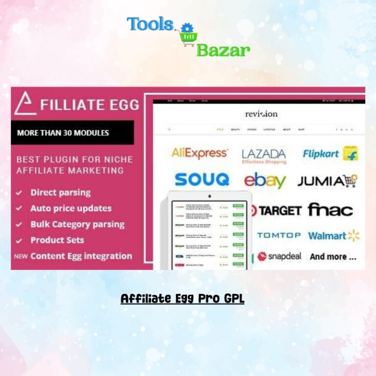 Affiliate Egg Pro GPL v10.11.2
