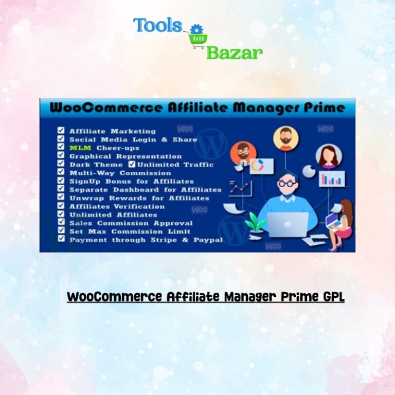 WooCommerce Affiliate Manager Prime GPL v1.0