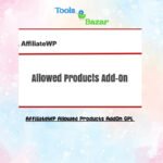AffiliateWP Allowed Products AddOn GPL v1.3