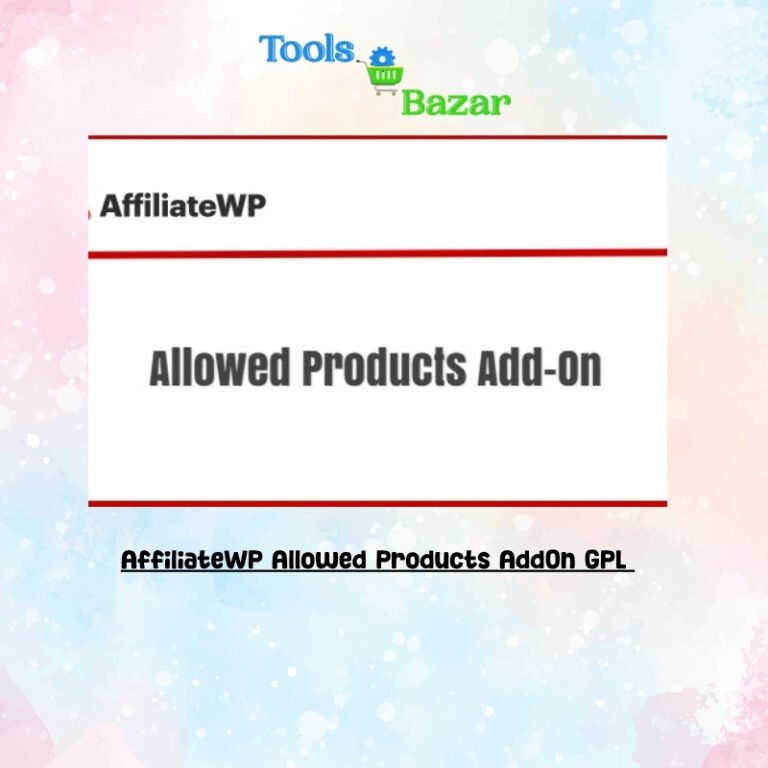 AffiliateWP Allowed Products AddOn GPL v1.3