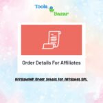 AffiliateWP Order Details For Affiliates GPL v1.3.0
