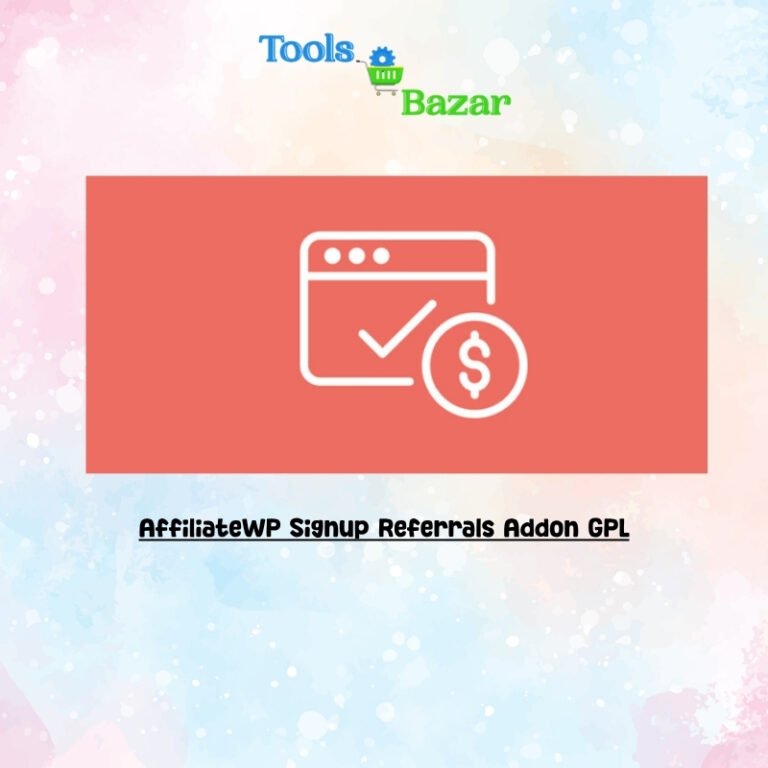 AffiliateWP Signup Referrals Addon GPL v1.2.1