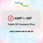 Table Of Content Plus For AMP GPL v1.6.9