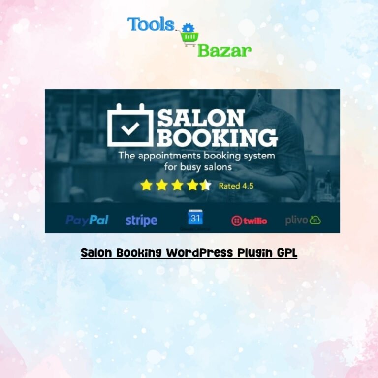 Salon Booking WordPress Plugin GPL v10.30.23