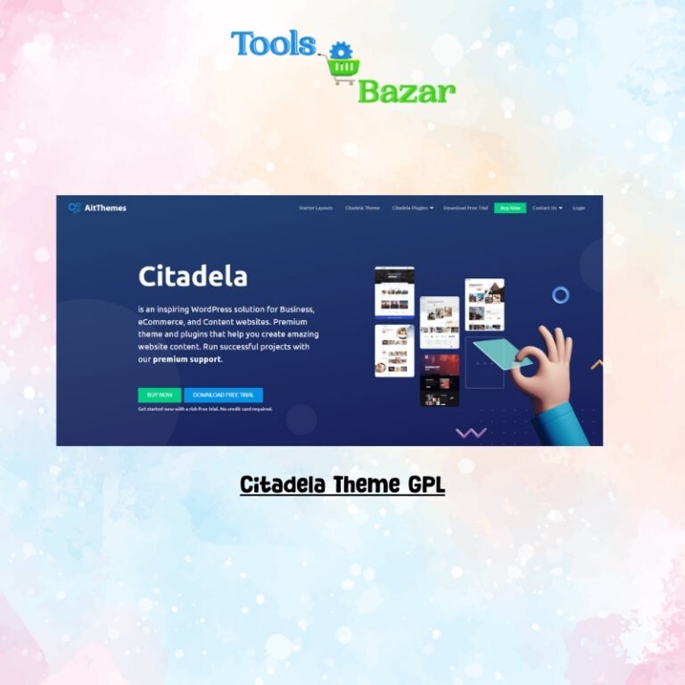 Citadela Theme GPL v6.2.7