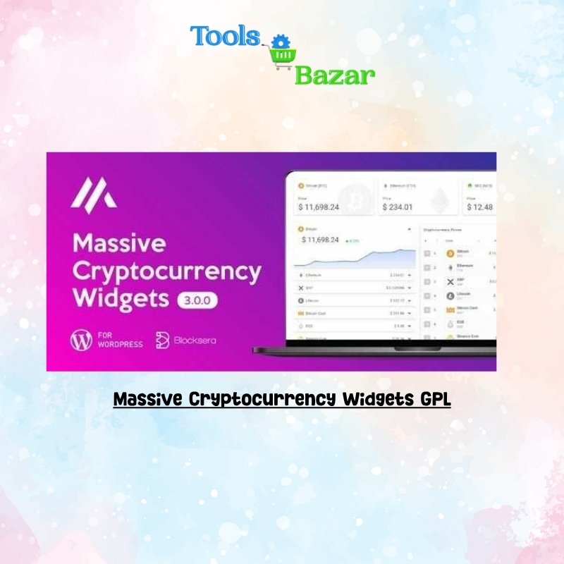 Massive Cryptocurrency Widgets GPL Massive Cryptocurrency Widgets GPL v3.3.1