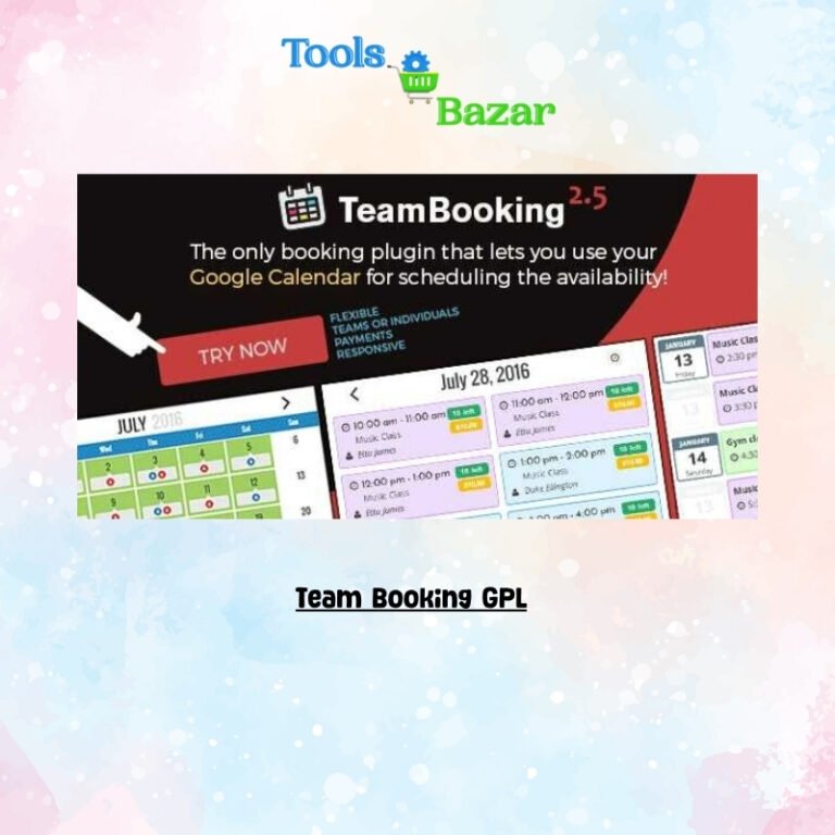 Team Booking GPL v2.5.8