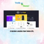 CryptApp Landing Page Theme GPL v3.3