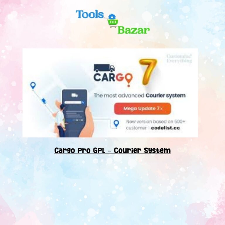 Cargo Pro GPL v7.7 – Courier System