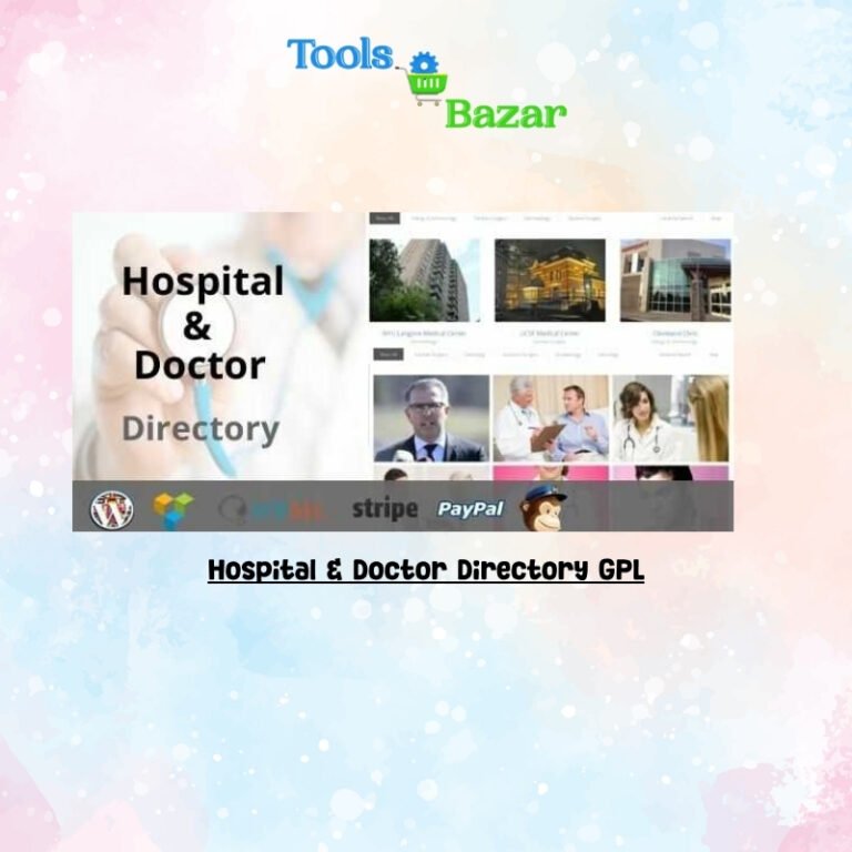 Hospital & Doctor Directory GPL v1.3.6