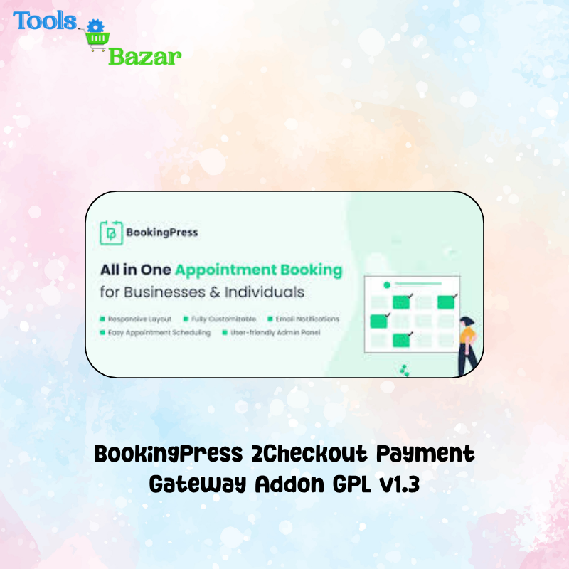 veo3 toolsbazar (18) BookingPress 2Checkout Payment Gateway Addon GPL v1.3