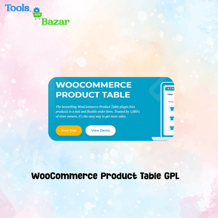 WooCommerce Product Table GPL v4.3.8