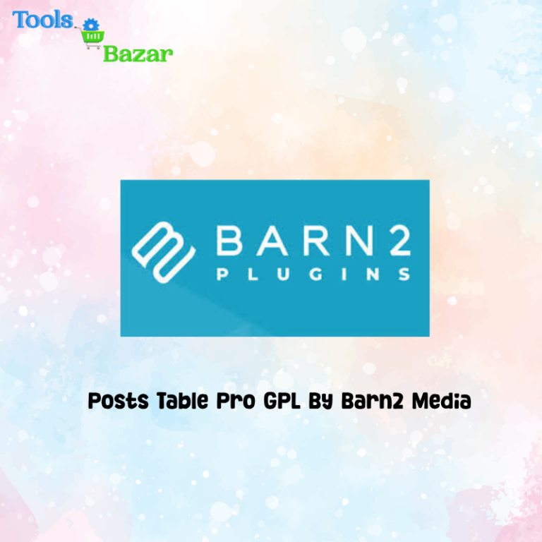 Posts Table Pro GPL By Barn2 Media v3.3.6