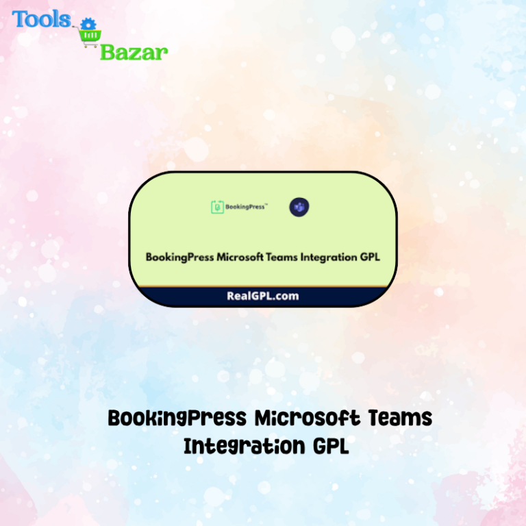 BookingPress Microsoft Teams Integration GPL v1.0