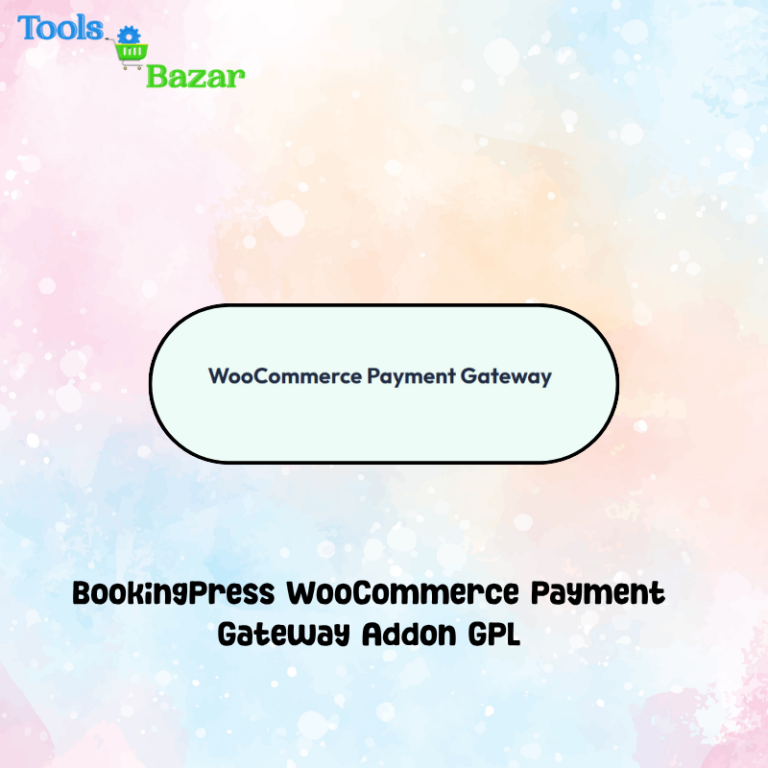 BookingPress WooCommerce Payment Gateway Addon GPL v2.2