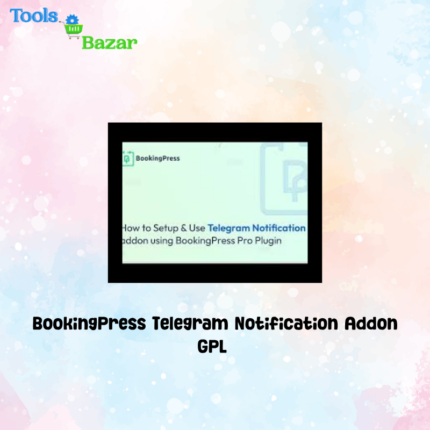 BookingPress Telegram Notification Addon GPL v1.1