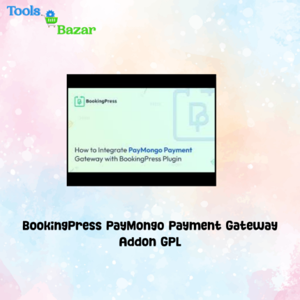 BookingPress PayMongo Payment Gateway Addon GPL v1.1
