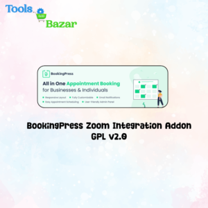 BookingPress Zoom Integration Addon GPL v2.0