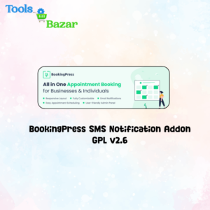 BookingPress SMS Notification Addon GPL v2.6
