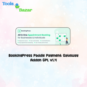 BookingPress Paddle Payment Gateway Addon GPL v1.4