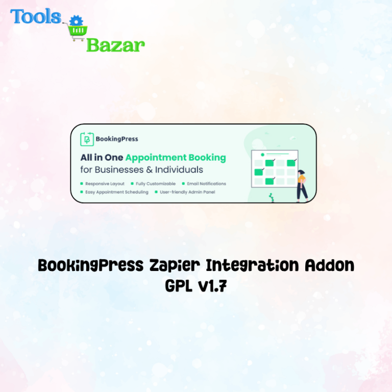 BookingPress Zapier Integration Addon GPL v1.7