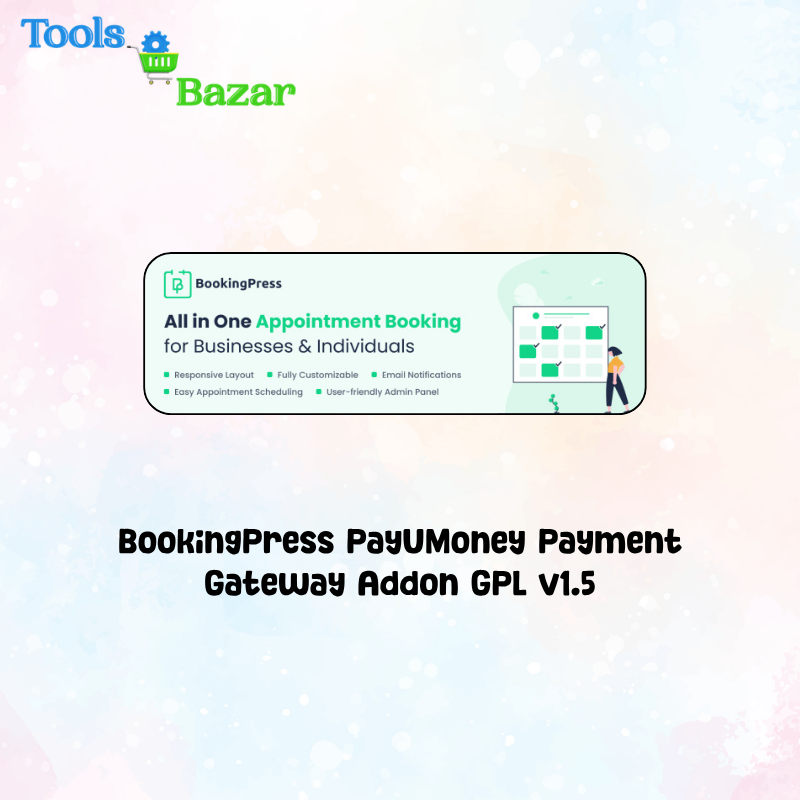 veo3 toolsbazar (60) BookingPress PayUMoney Payment Gateway Addon GPL v1.5