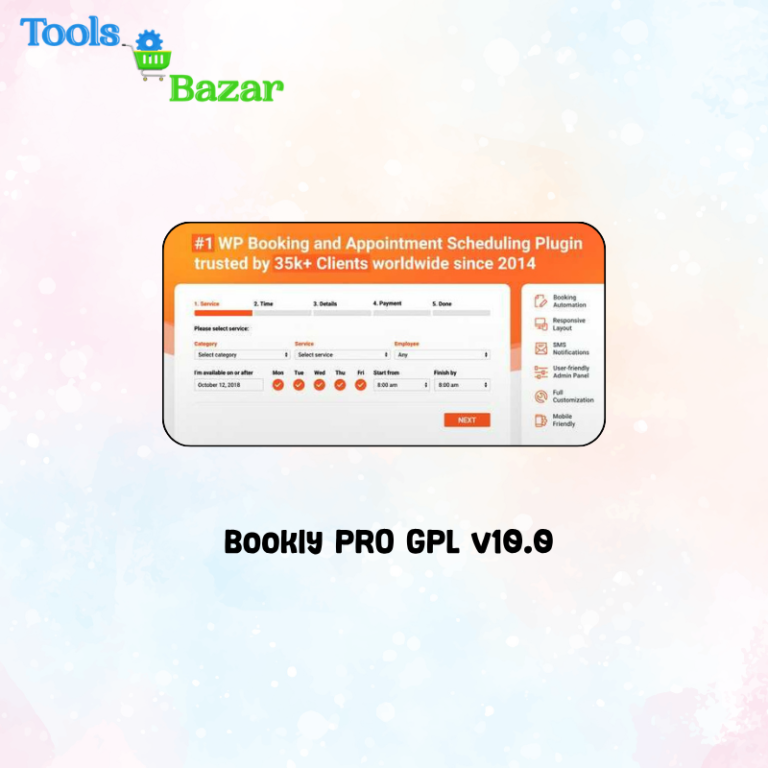 Bookly PRO GPL v10.0