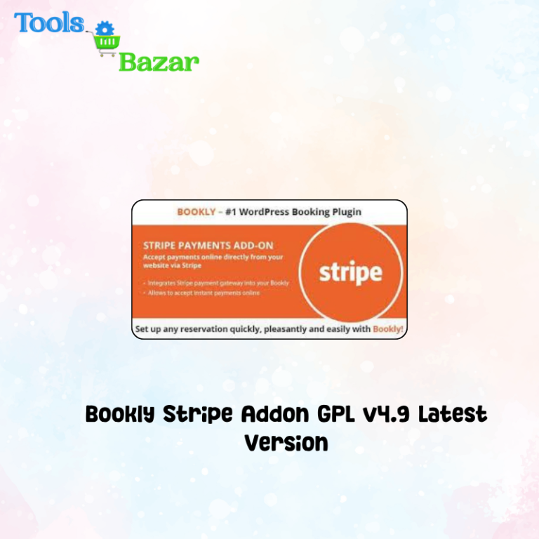 Bookly Stripe Addon GPL v4.9 Latest Version