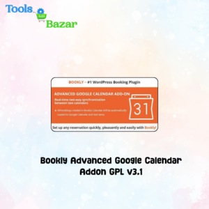 Bookly Advanced Google Calendar Addon GPL v3.1