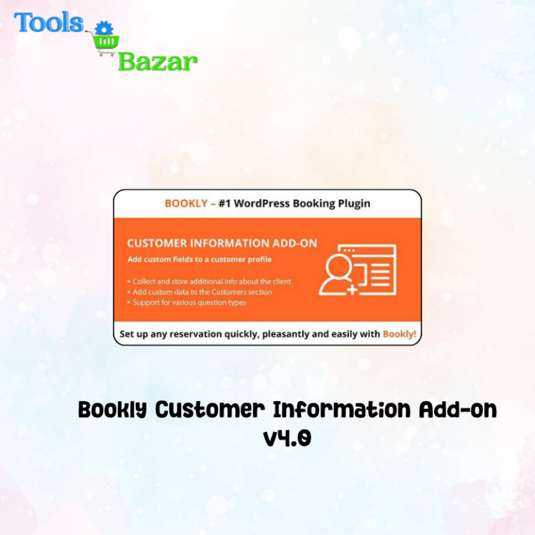 Bookly Customer Information Add-on v4.0