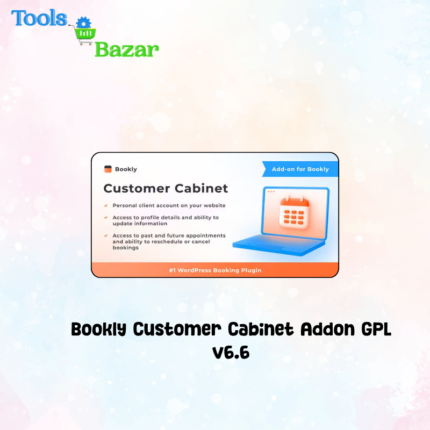 Bookly Customer Cabinet Addon GPL v6.6