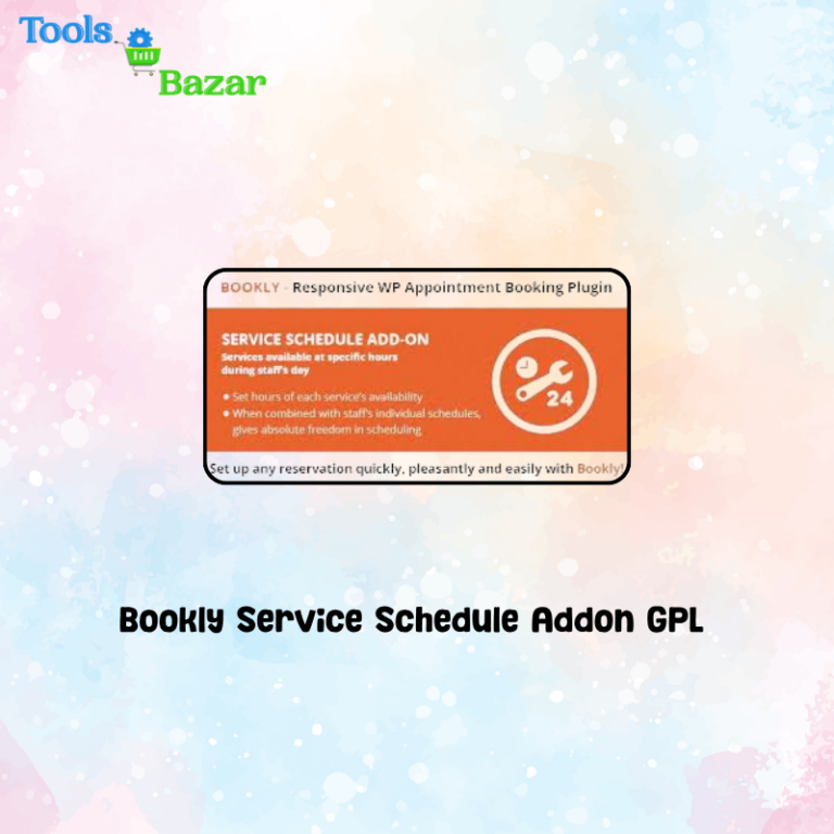 Bookly Service Schedule Addon GPL v3.6
