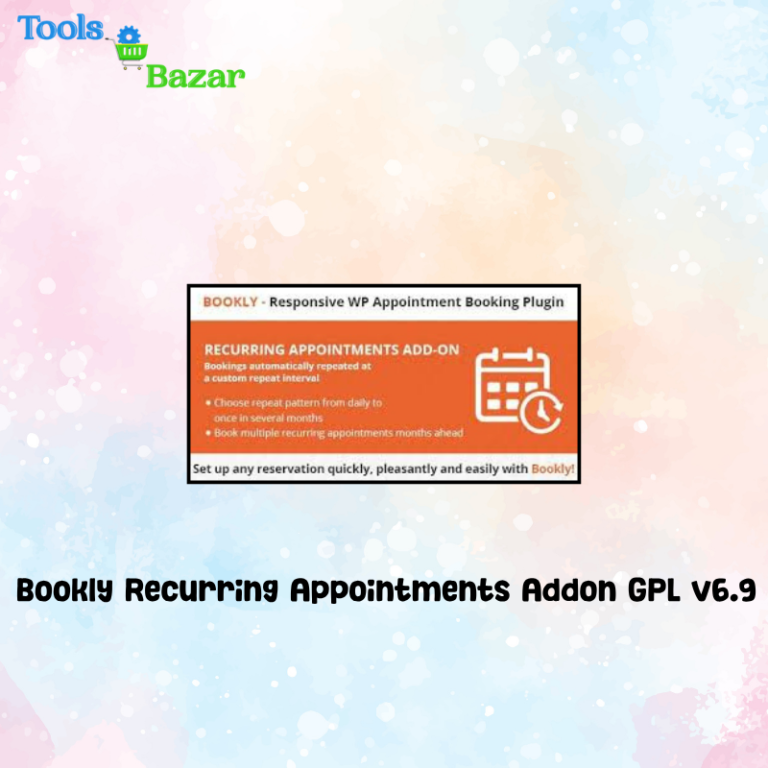 Bookly Recurring Appointments Addon GPL v6.9