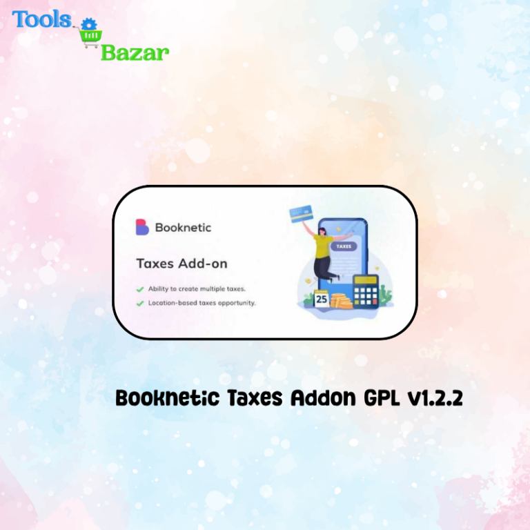 Booknetic Taxes Addon GPL v1.2.2