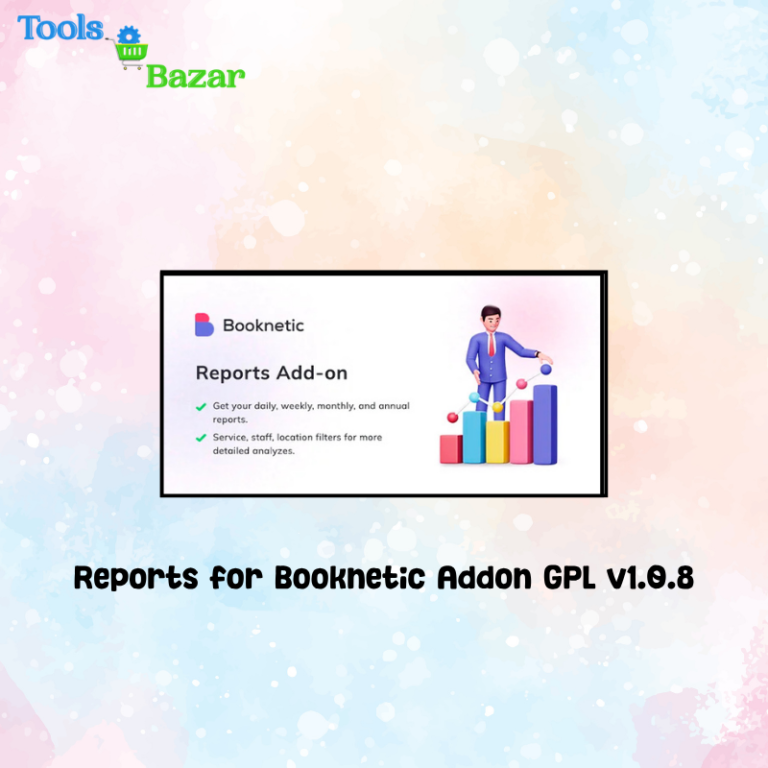 Reports for Booknetic Addon GPL v1.0.8