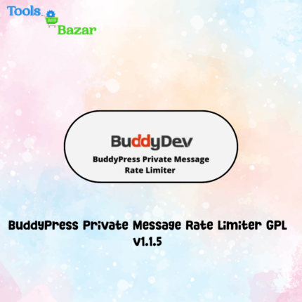 BuddyPress Private Message Rate Limiter GPL v1.1.5
