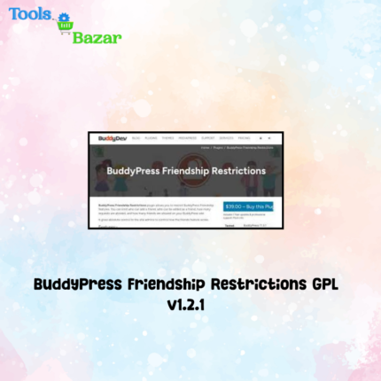 BuddyPress Friendship Restrictions GPL v1.2.1