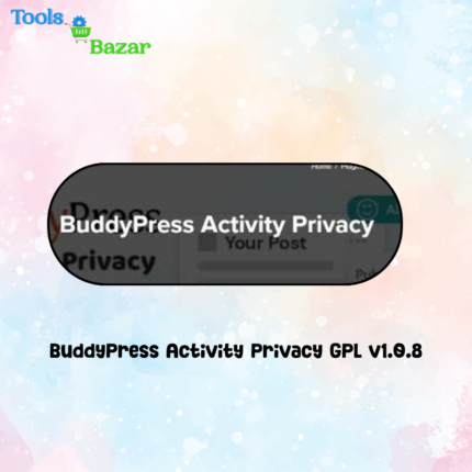 BuddyPress Activity Privacy GPL v1.0.8