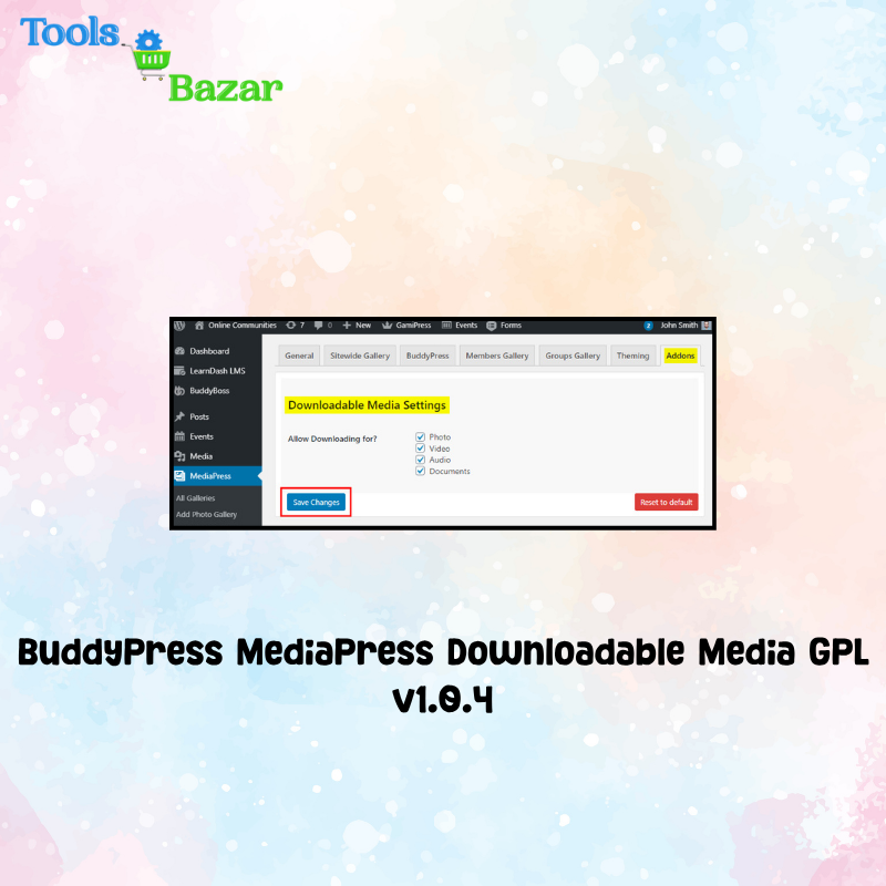veo3 toolsbazar - 2026-06-05T152324.972 BuddyPress MediaPress Downloadable Media GPL v1.0.4