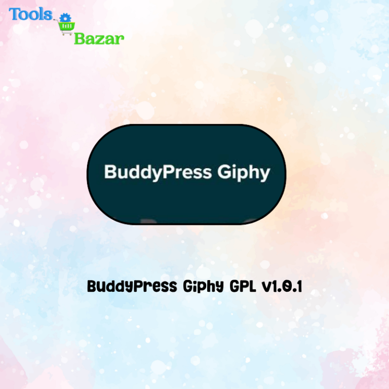 BuddyPress Giphy GPL v1.0.1