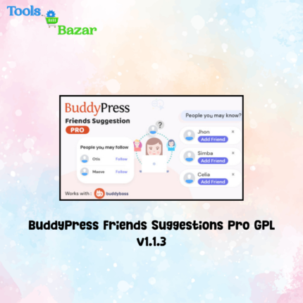BuddyPress Friends Suggestions Pro GPL v1.1.3