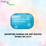 BuddyPress Facebook Like User Activity Stream GPL v1.3.4