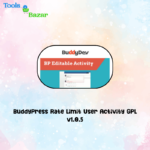 BuddyPress Rate Limit User Activity GPL v1.0.5