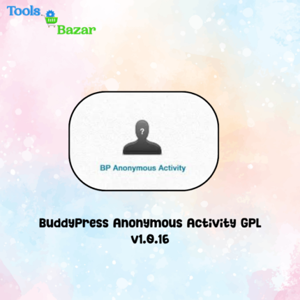 BuddyPress Anonymous Activity GPL v1.0.16