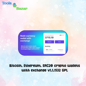 Bitcoin, Ethereum, ERC20 crypto wallets with exchange v1.1.1532 GPL