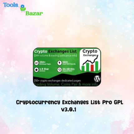 Cryptocurrency Exchanges List Pro GPL v3.0.1