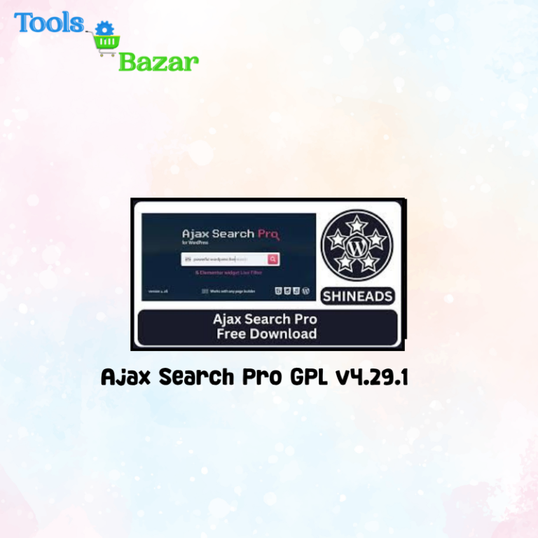 Ajax Search Pro GPL v4.29.1