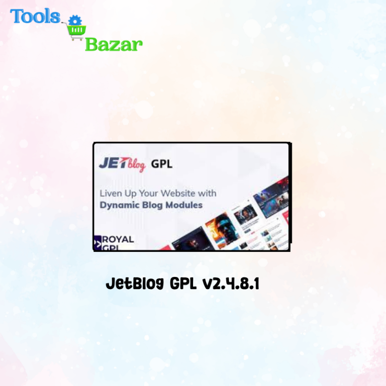 JetBlog GPL v2.4.8.1